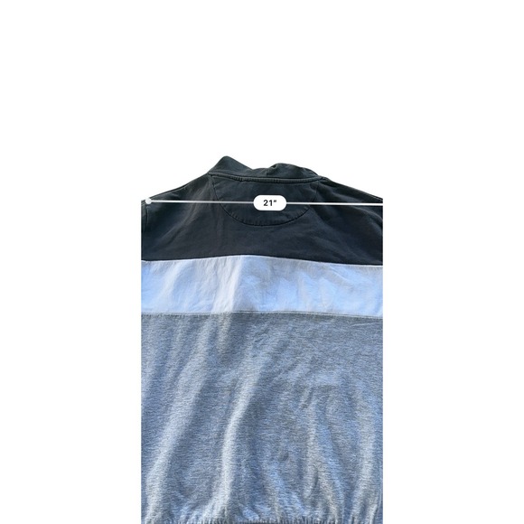 D&F Ricky Singh Hoodie Men's Size Large Amsterdam Pullover‎ Colorblock L/S EUC - Picture 9 of 11